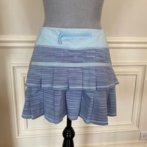 Lululemon pace setter skort . Blue. . Size 6. $50